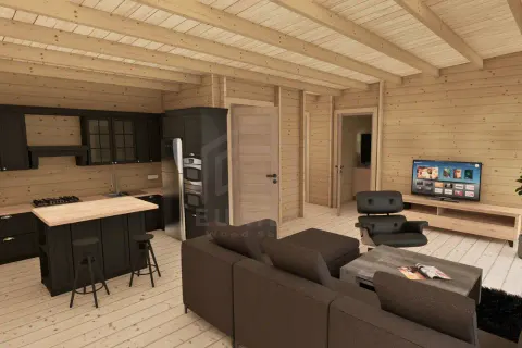 SAMANA – medinis namas 90,4 m² - Image 5